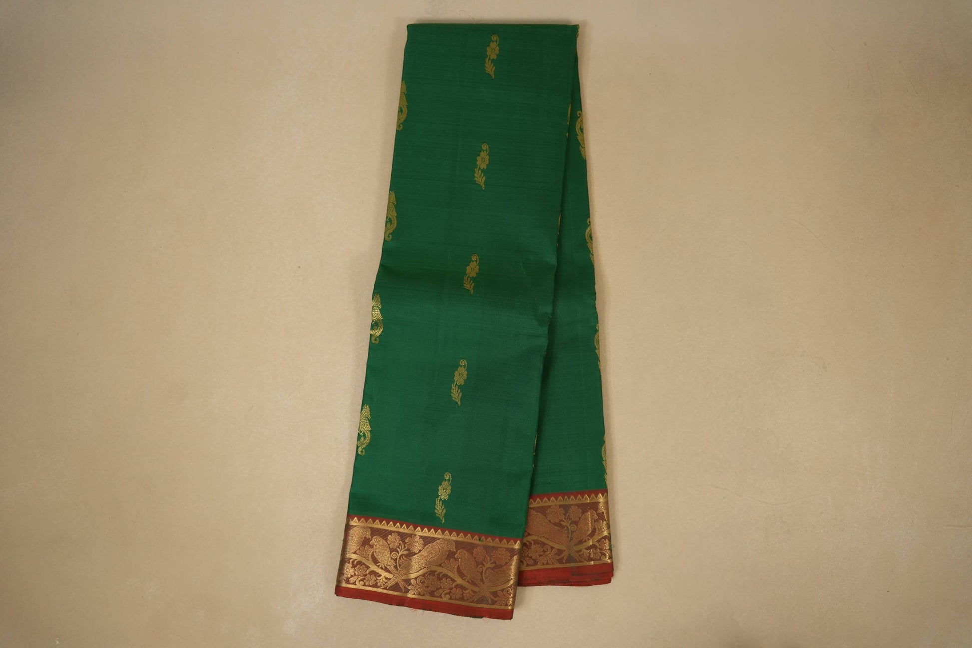Green Kanjivaram Silk Saree 