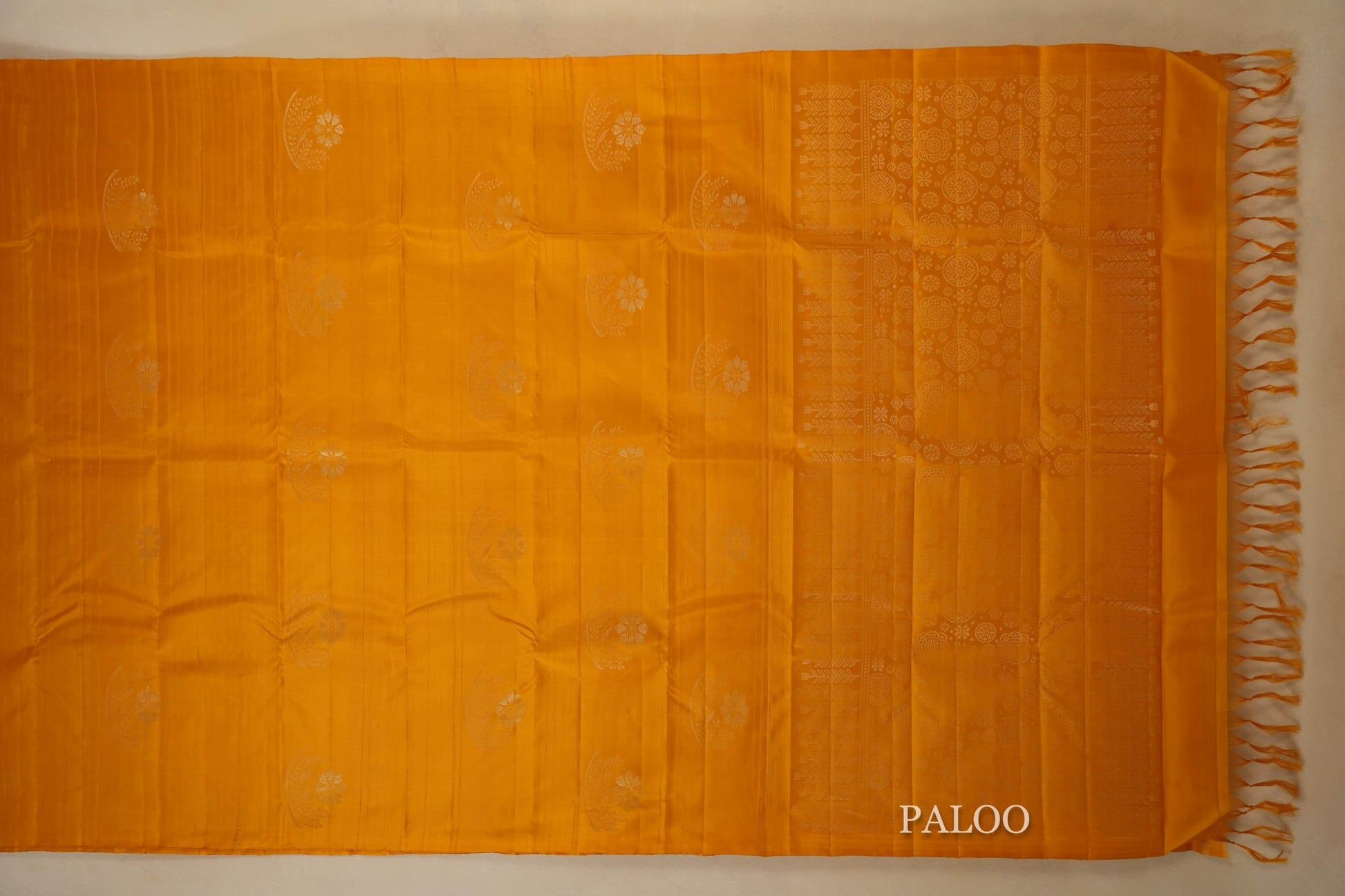 light weight kanchipuram silk saree paloo