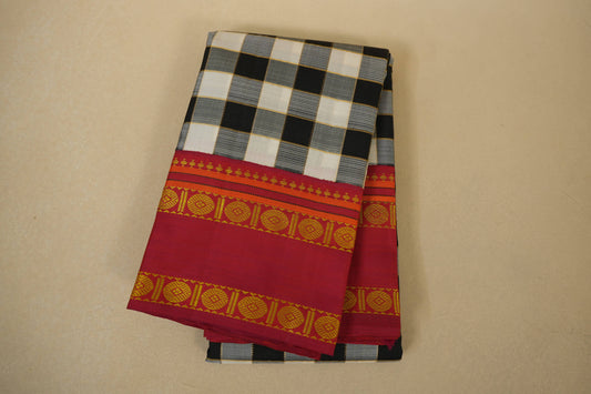 Multi color vintage kanjivaram silk saree