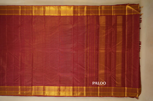 vintage kanjivaram silk saree paloo