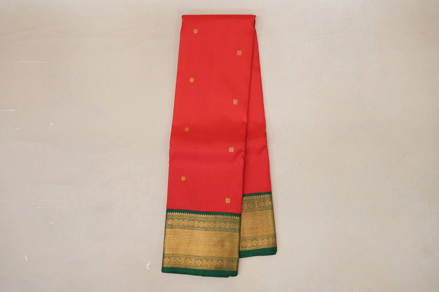 Red Vintage Kanjivaram Silk Saree online