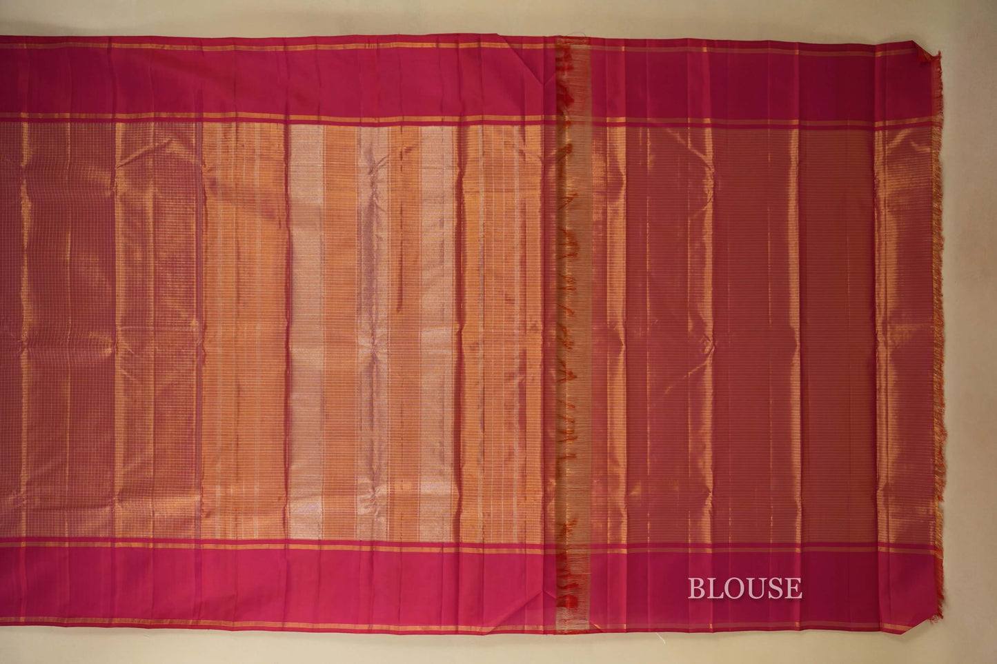 vintage kanjivaram silk saree blouse