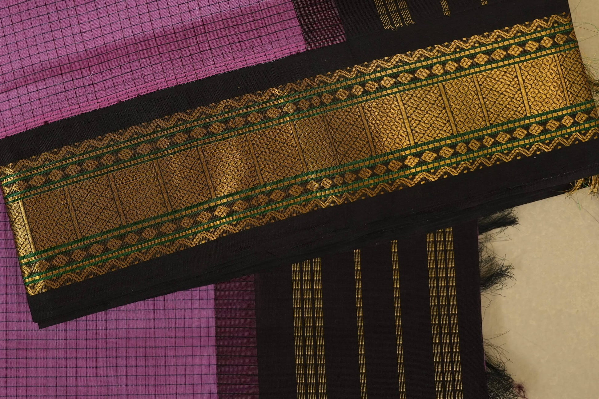 vintage silk cotton saree borders