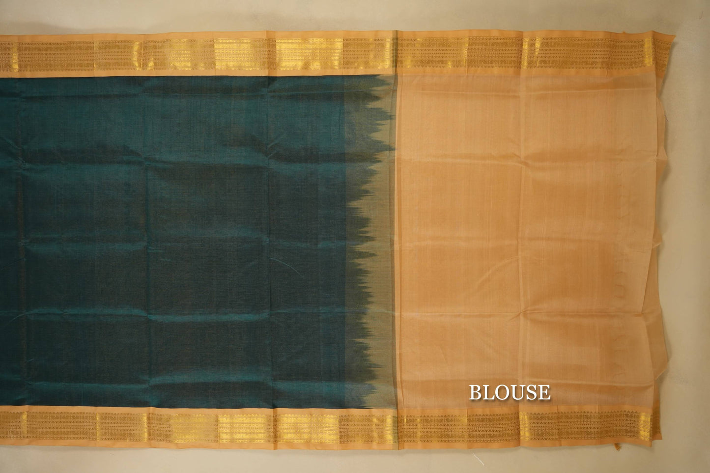 vintage silk cotton saree blouse