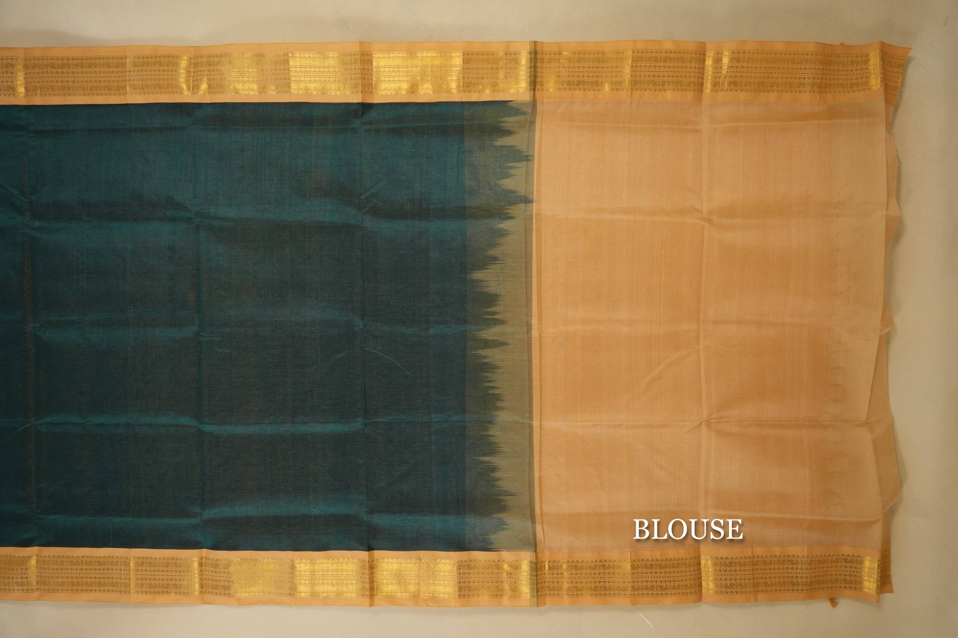 vintage silk cotton saree blouse