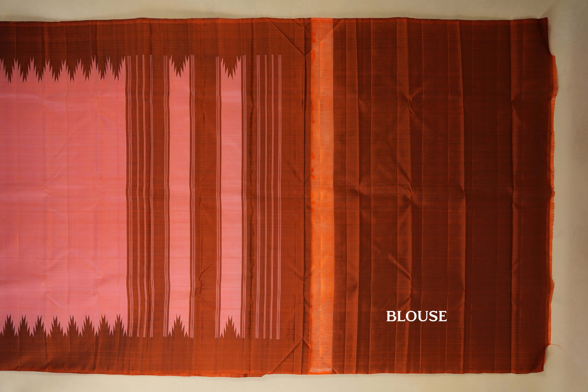 vintage kanjivaram silk saree blouse