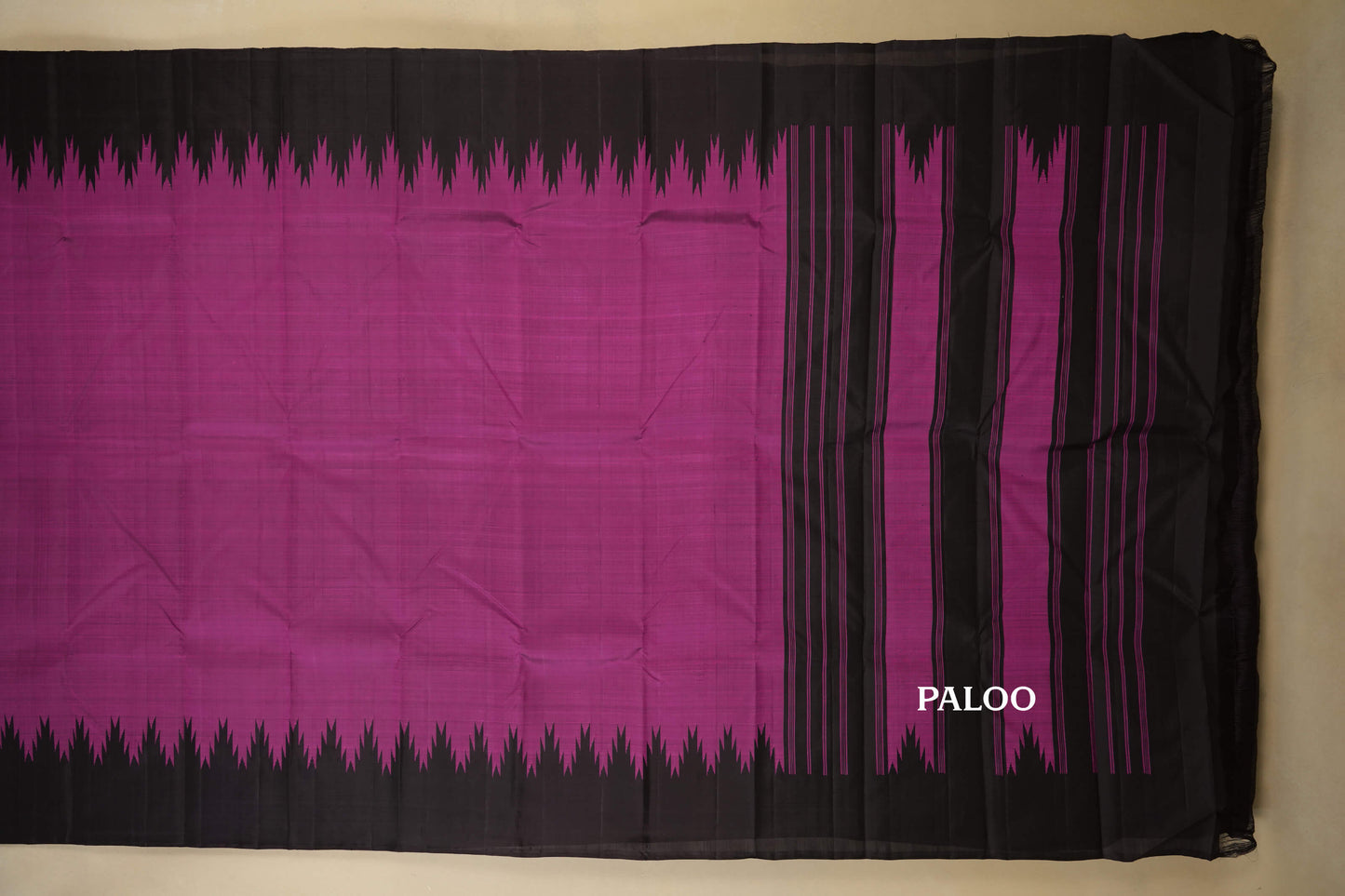 vintage kanjivaram silk saree paloo