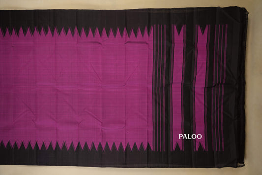 vintage kanjivaram silk saree paloo