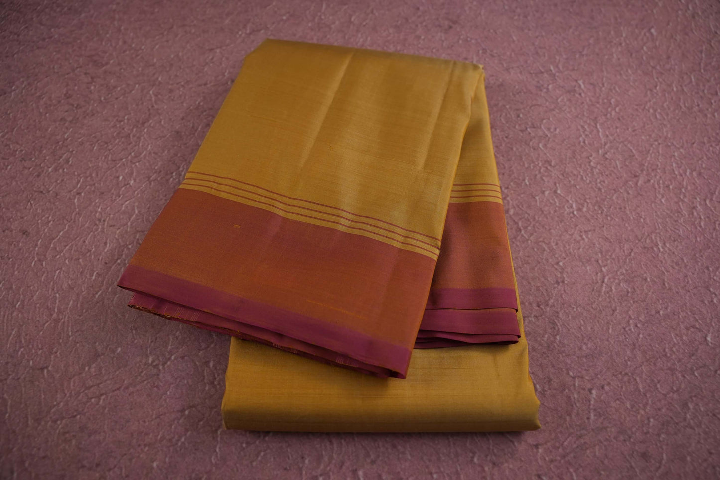 Dark sandal kanchipuram silk saree