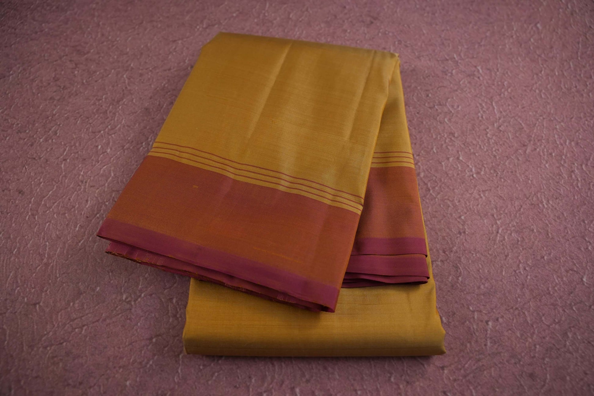Dark sandal kanchipuram silk saree