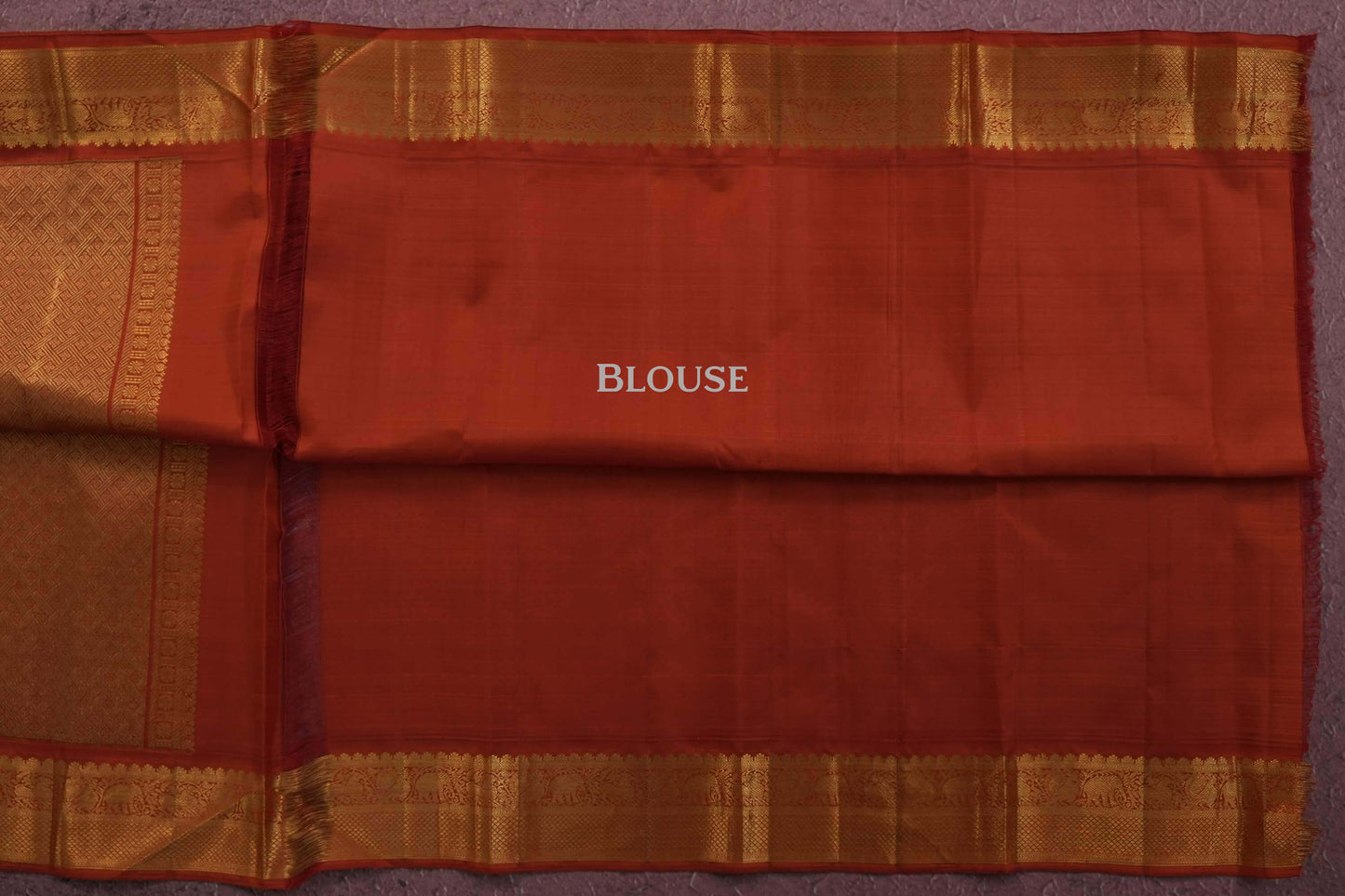 Fluorescent green Kanjivaram Silk Saree SS6381