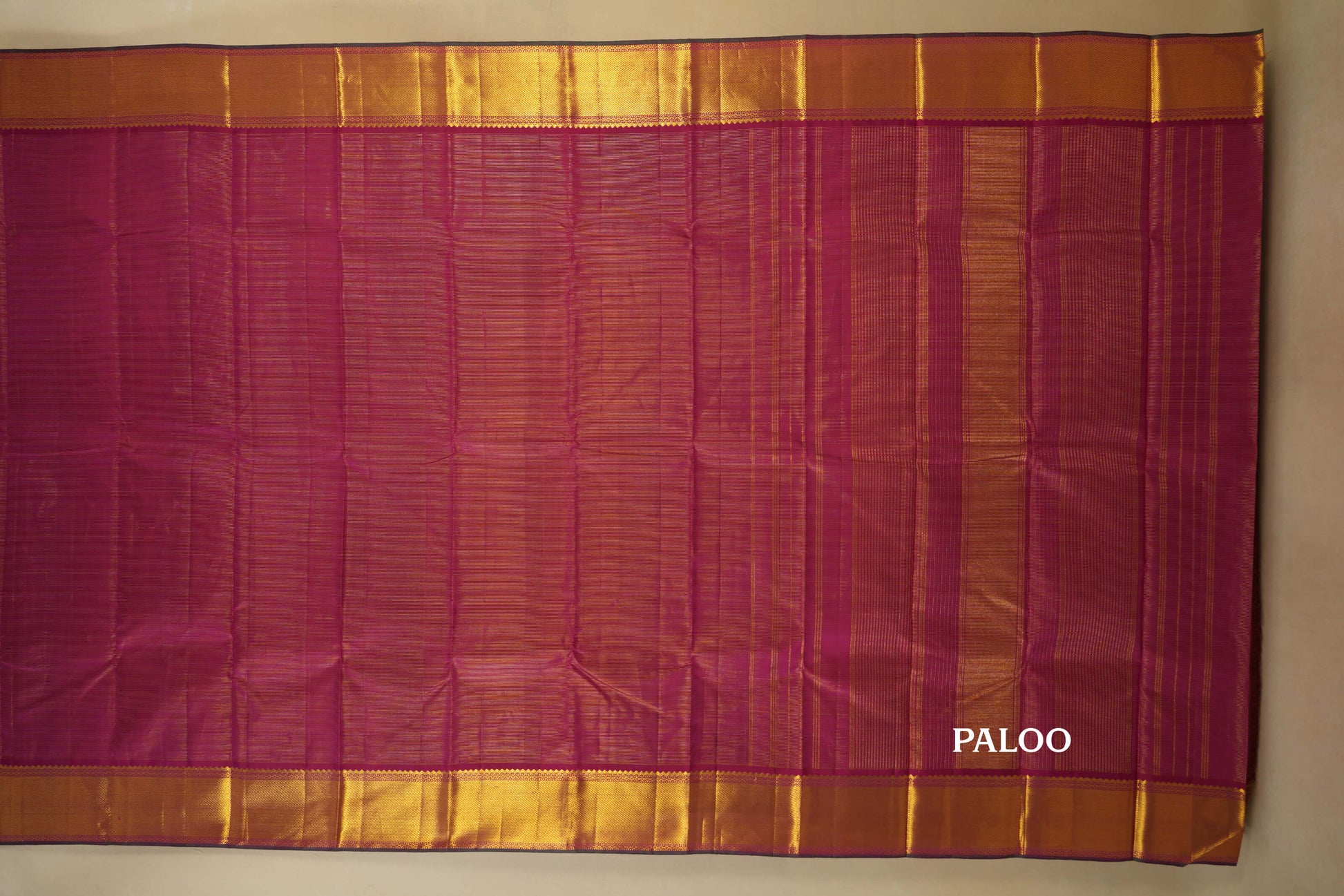 vintage kanjivaram silk saree paloo