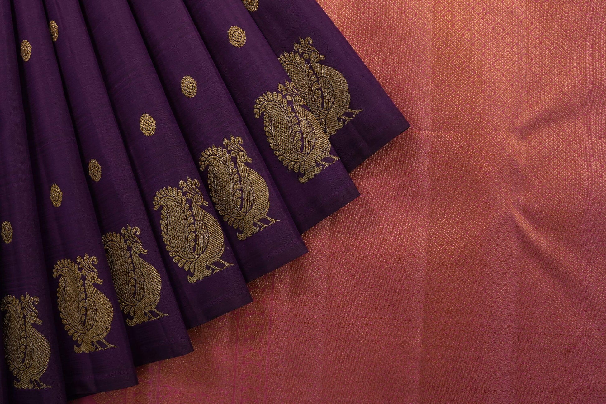 Bridal kanchipuram silk saree