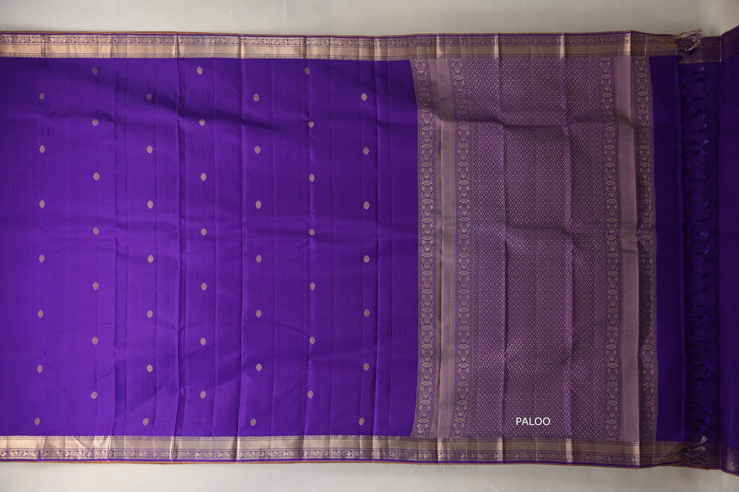Royal purple Light Weight Kanjivaram Silk Saree SS8947