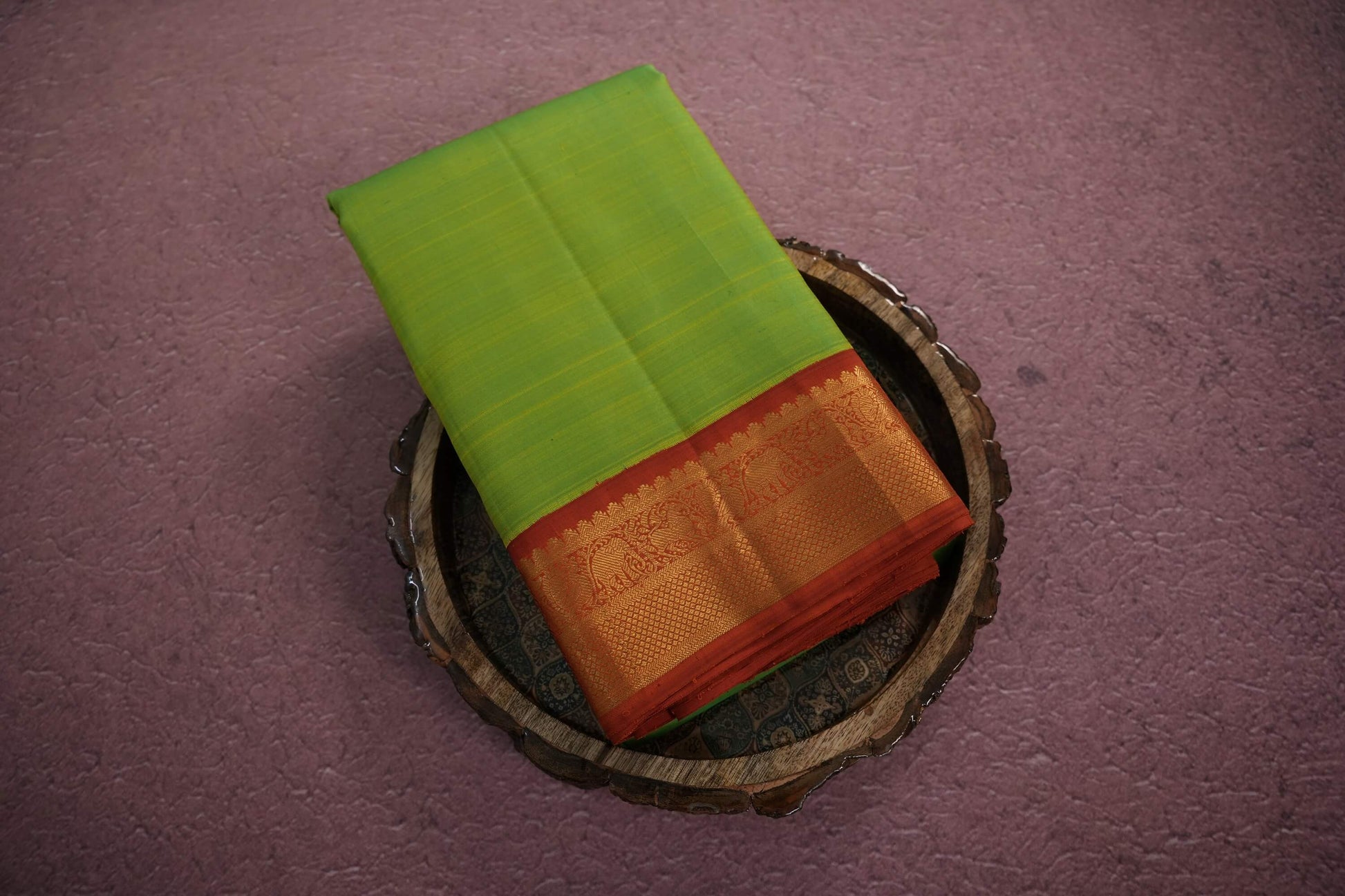 Bridal kanchipuram silk saree