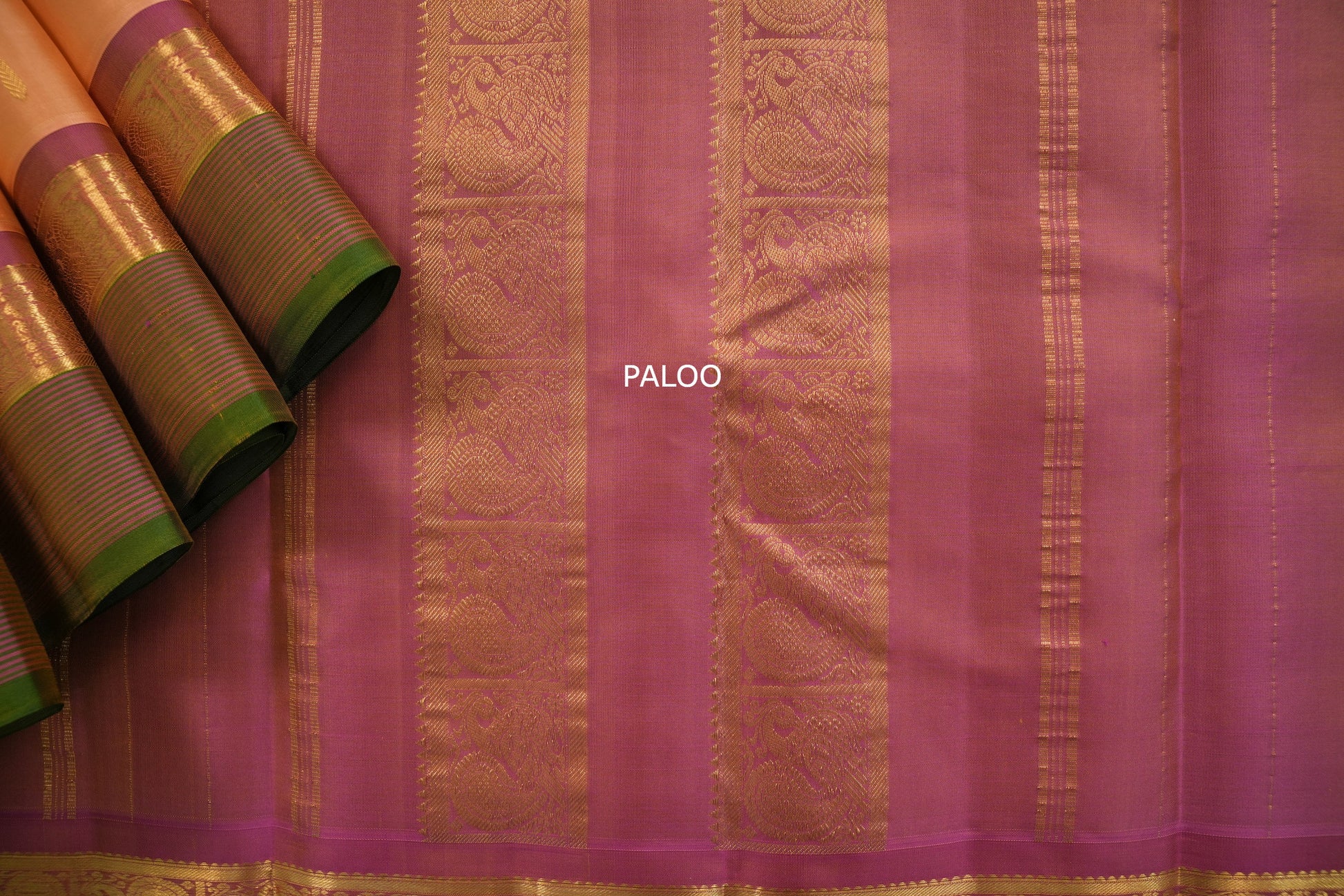 Light weight kanchipuram silk saree