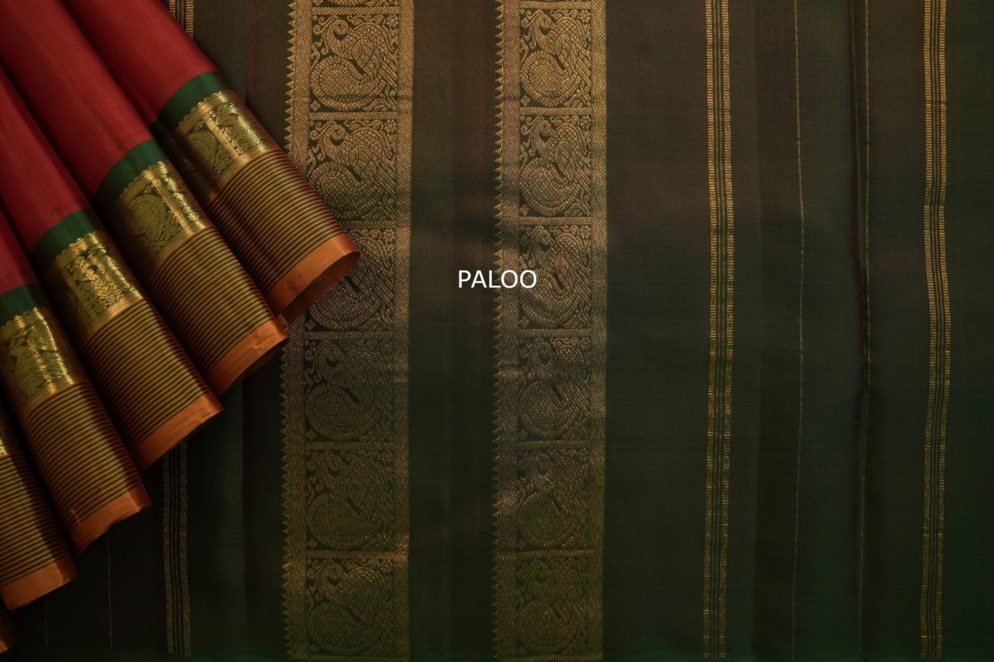 Light weight kanchipuram silk saree