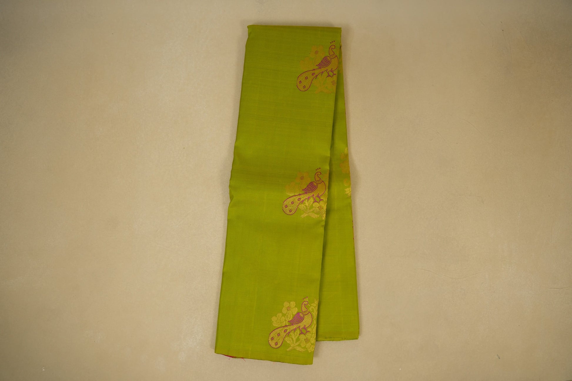 Borderless vintage kanjivaram silk saree