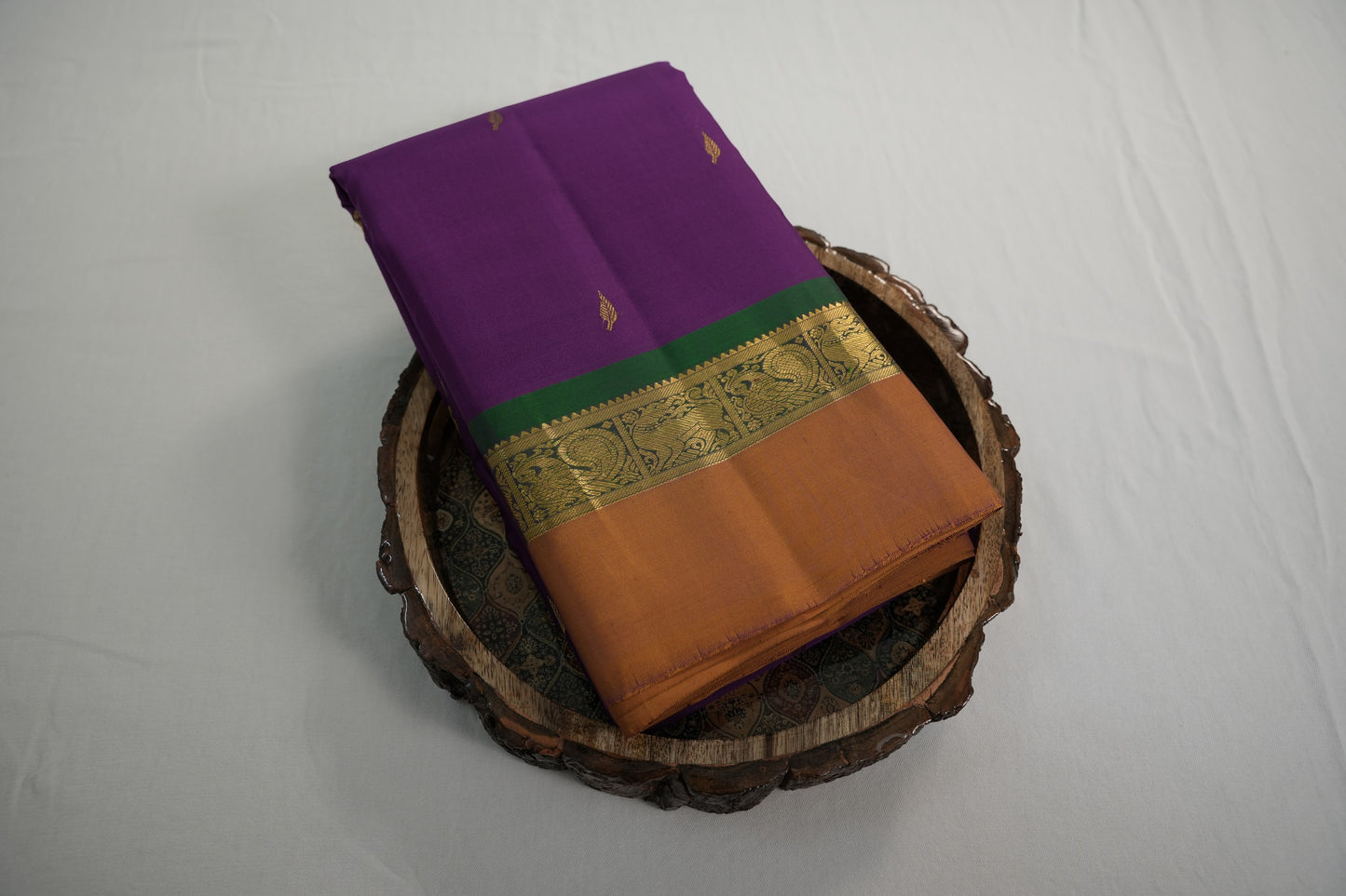 Light weight kanchipuram silk saree