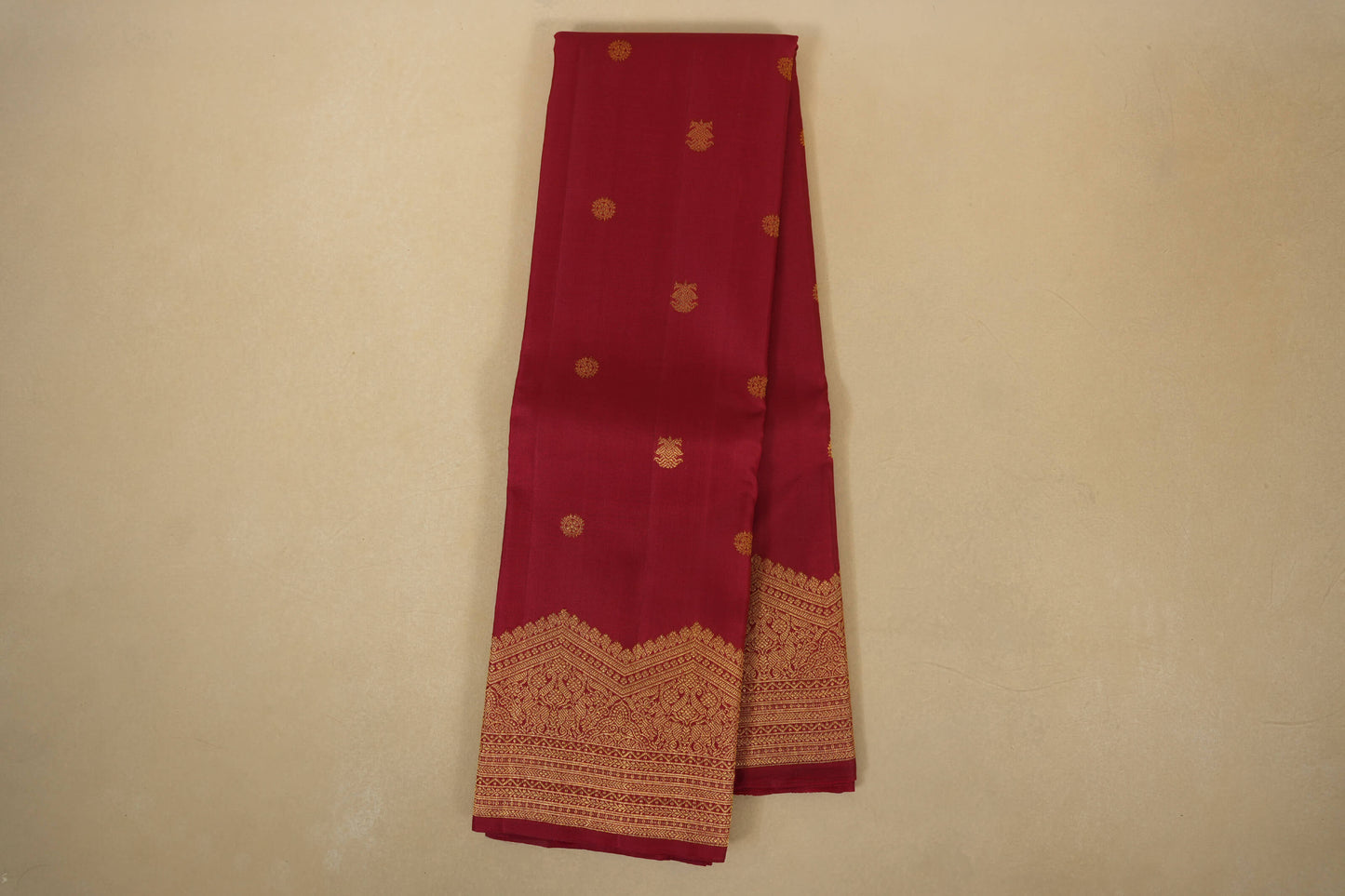 online Maroon Kanjivaram Silk Saree 