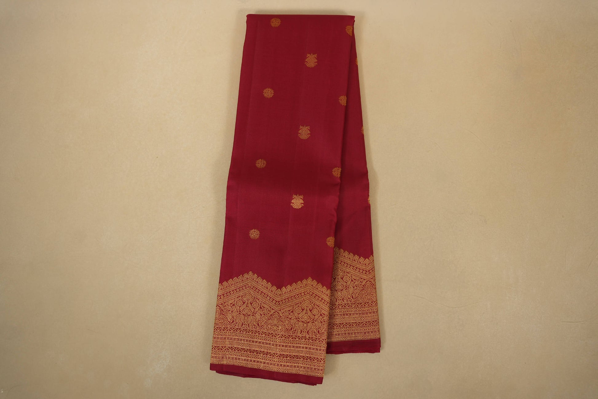 online Maroon Kanjivaram Silk Saree 