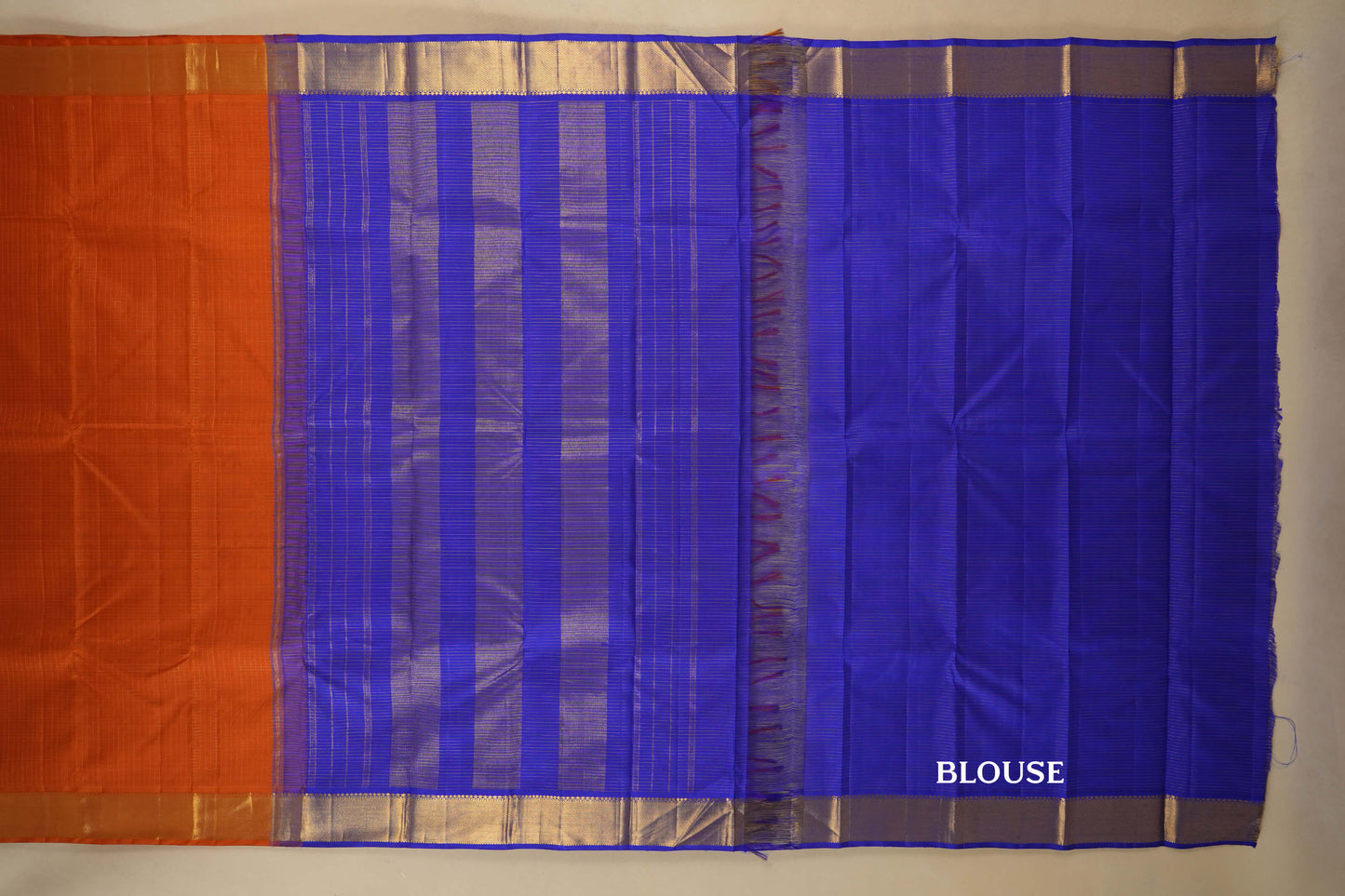 vintage kanjivaram silk saree blouse