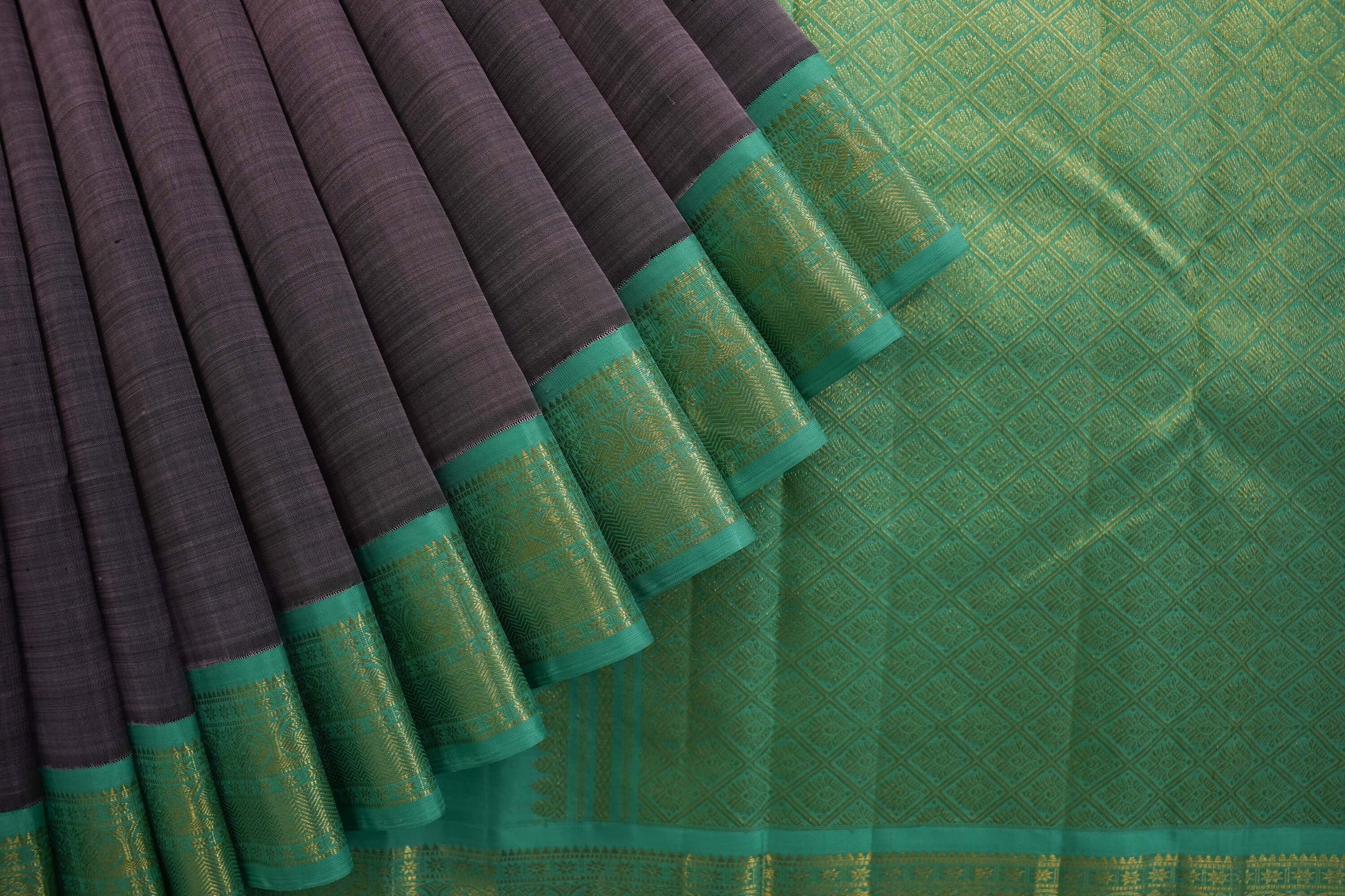 Vintage kanchipuram silk saree