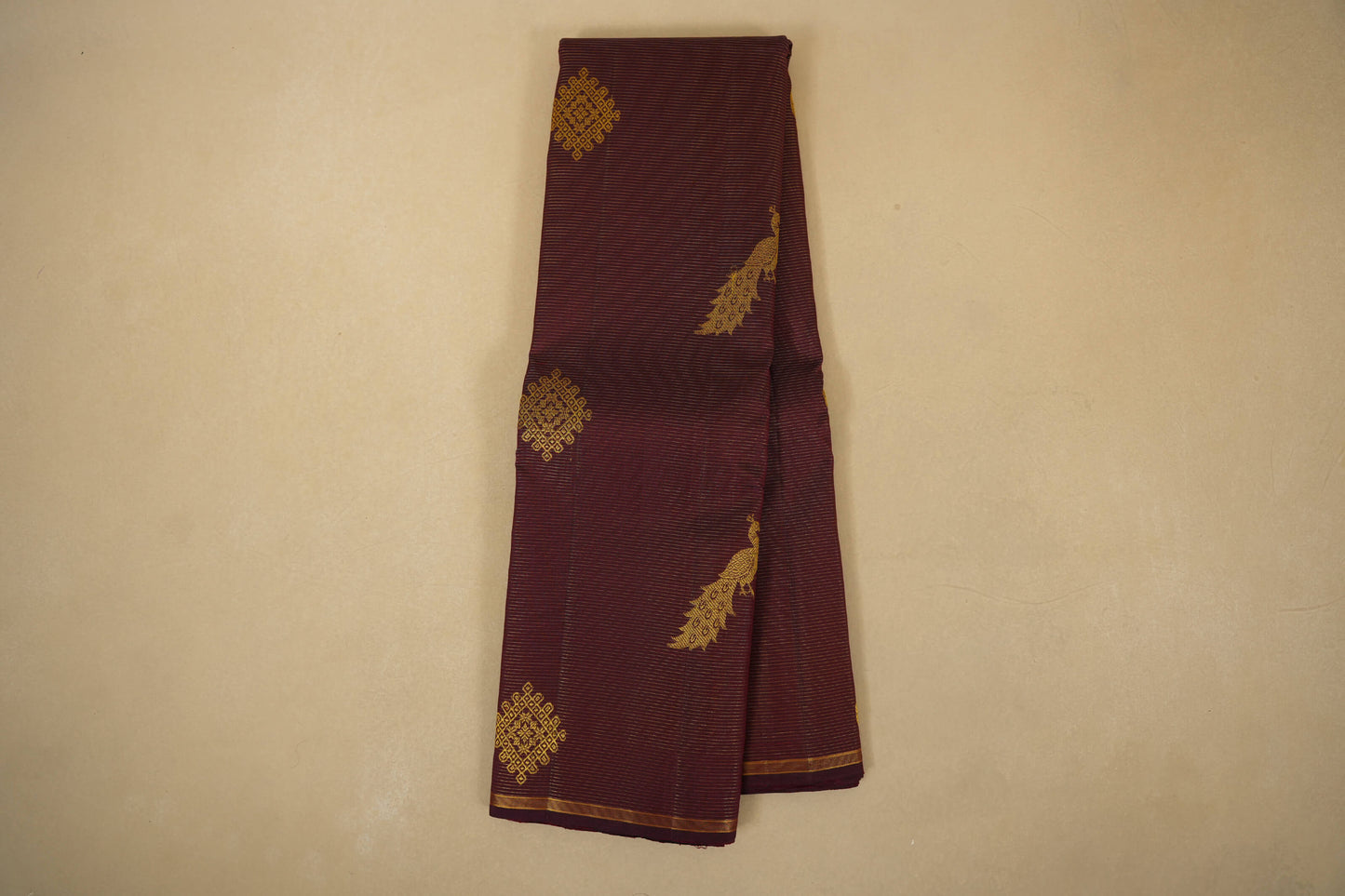 veldhari maroon vintage kanjivaram silk saree