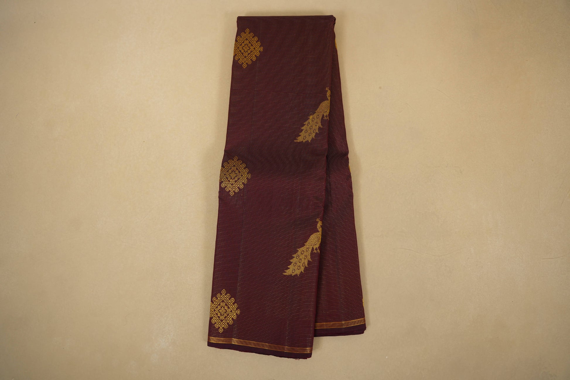 veldhari maroon vintage kanjivaram silk saree