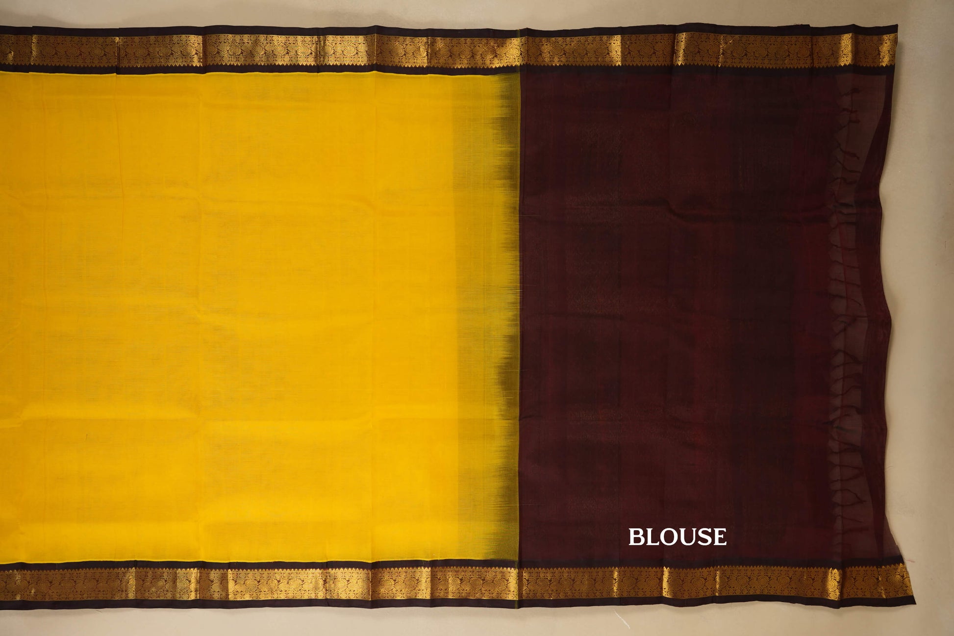 vintage silk cotton saree blouse