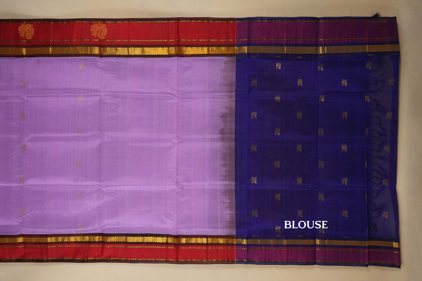 vintage silk cotton saree blouse