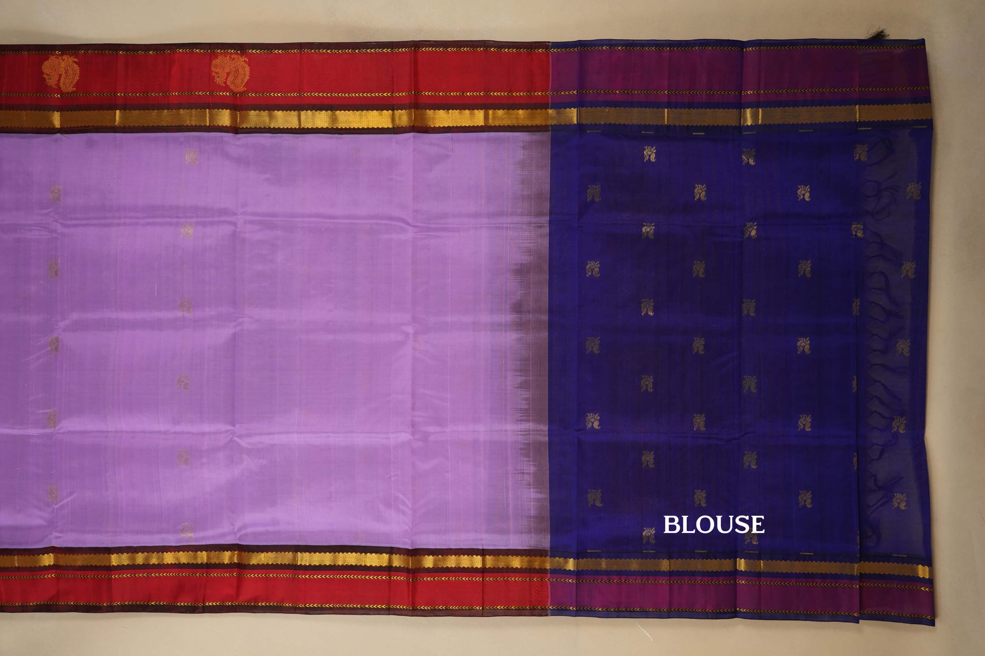 vintage silk cotton saree blouse