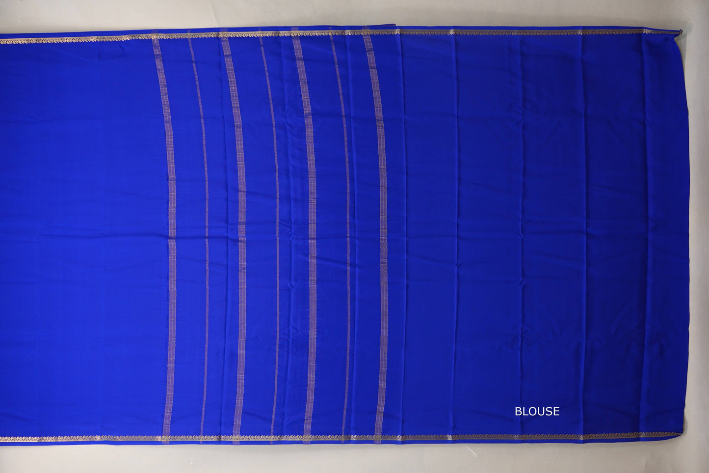 Royal Blue Mysore Silk Saree SS8987
