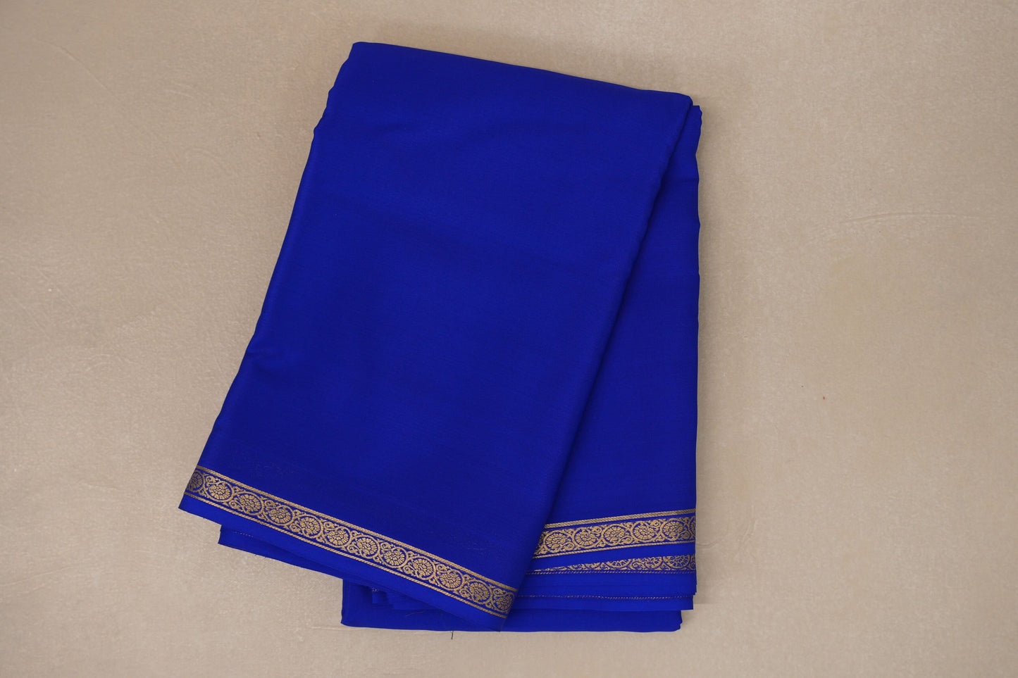 Royal Blue Mysore Silk Saree SS8991