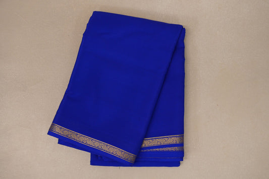 Royal Blue Mysore Silk Saree SS8991