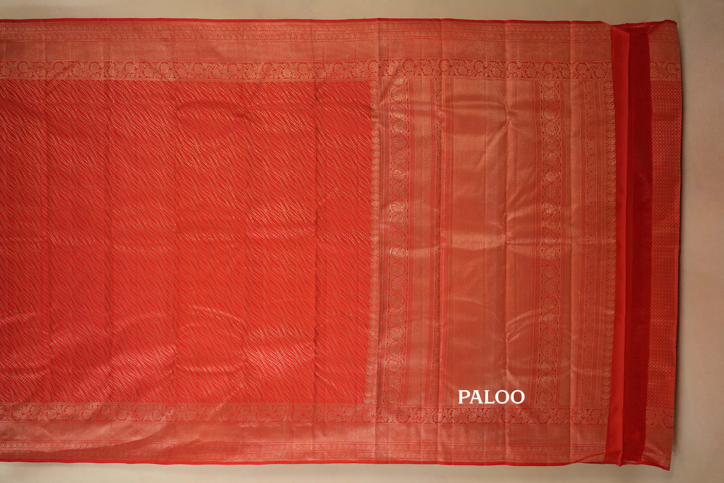 vintage kanjivaram silk saree paloo