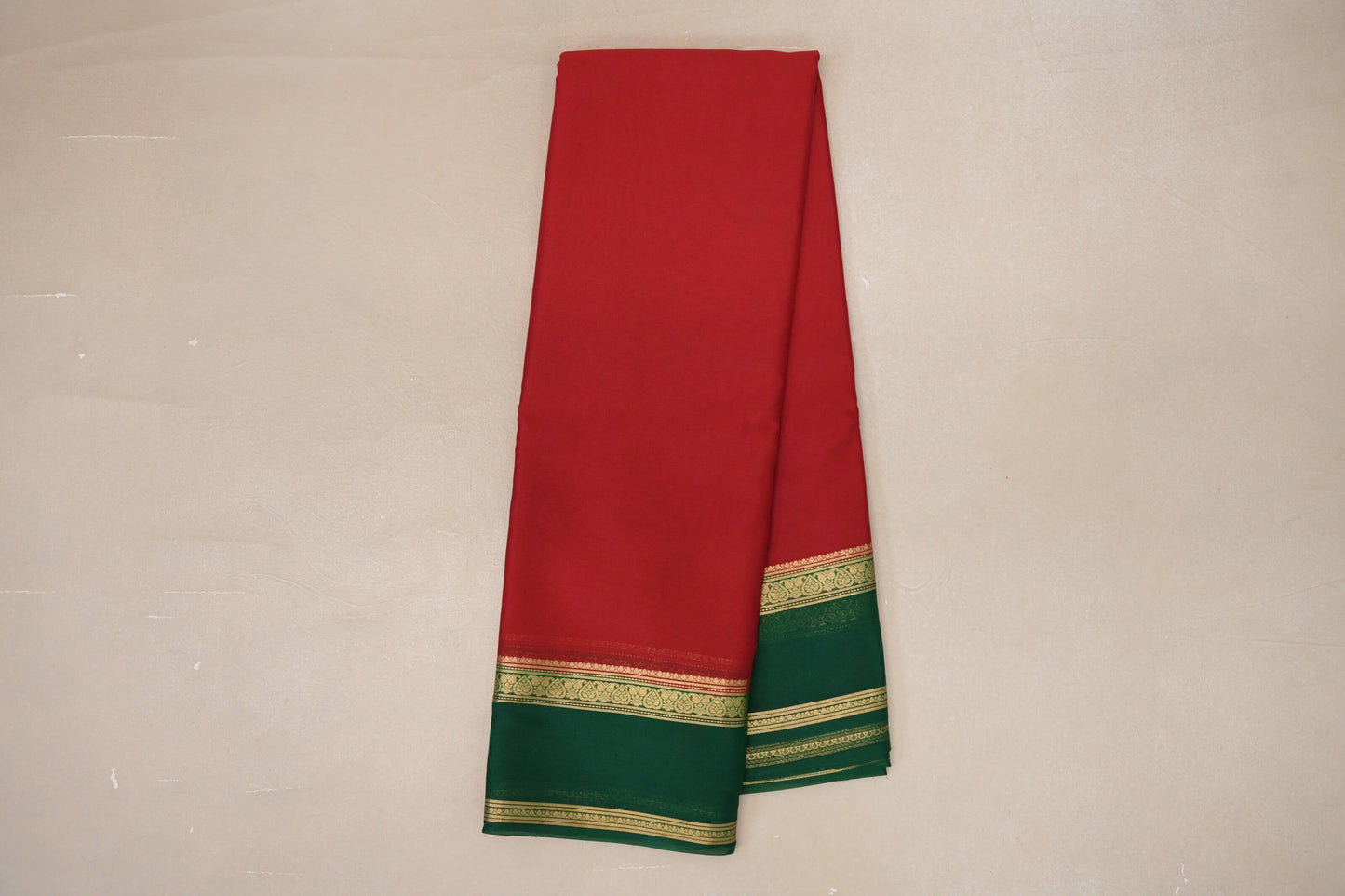 Red Mysore Silk Saree online