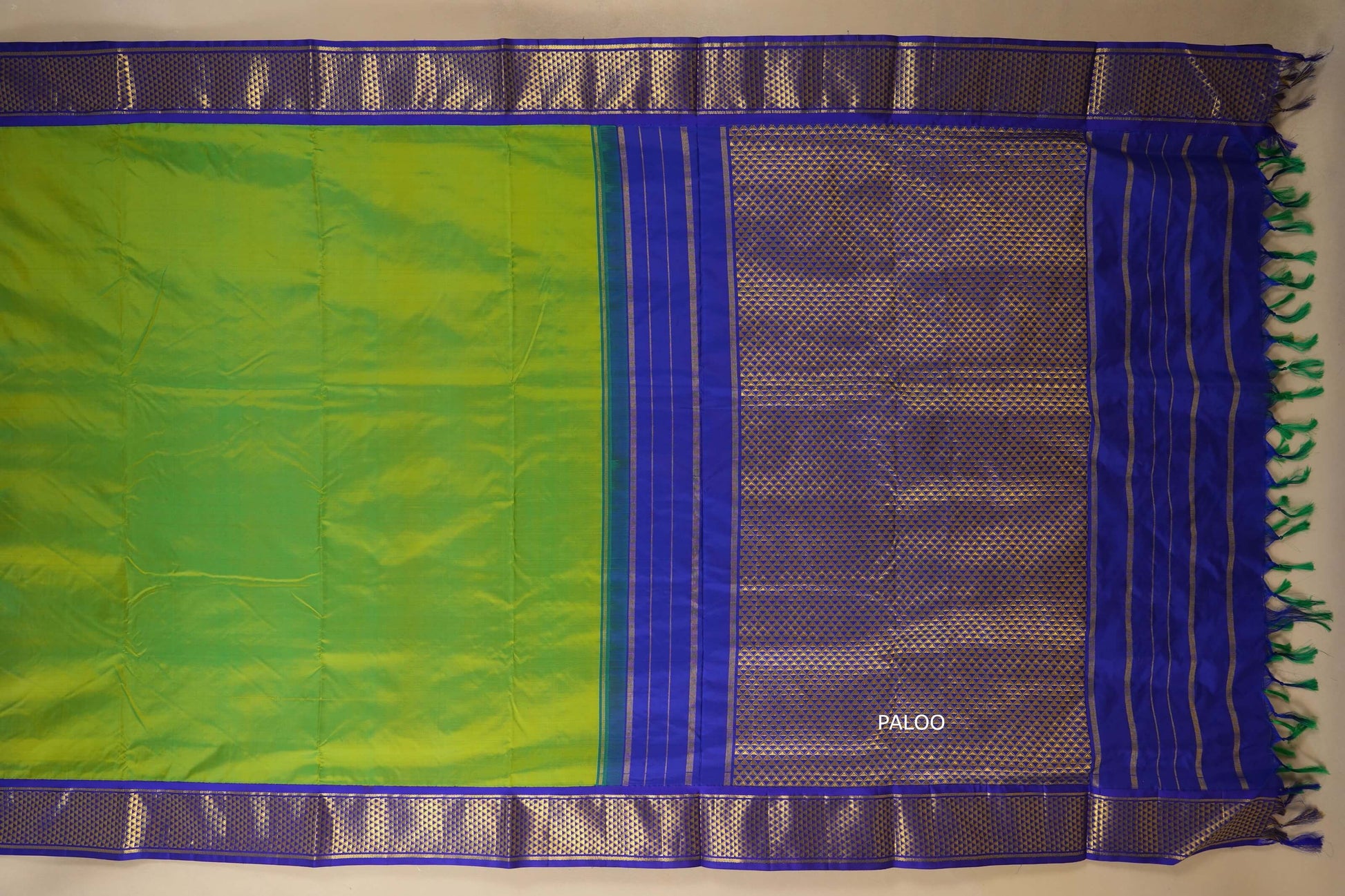 ten yards madisar silk saree paloo