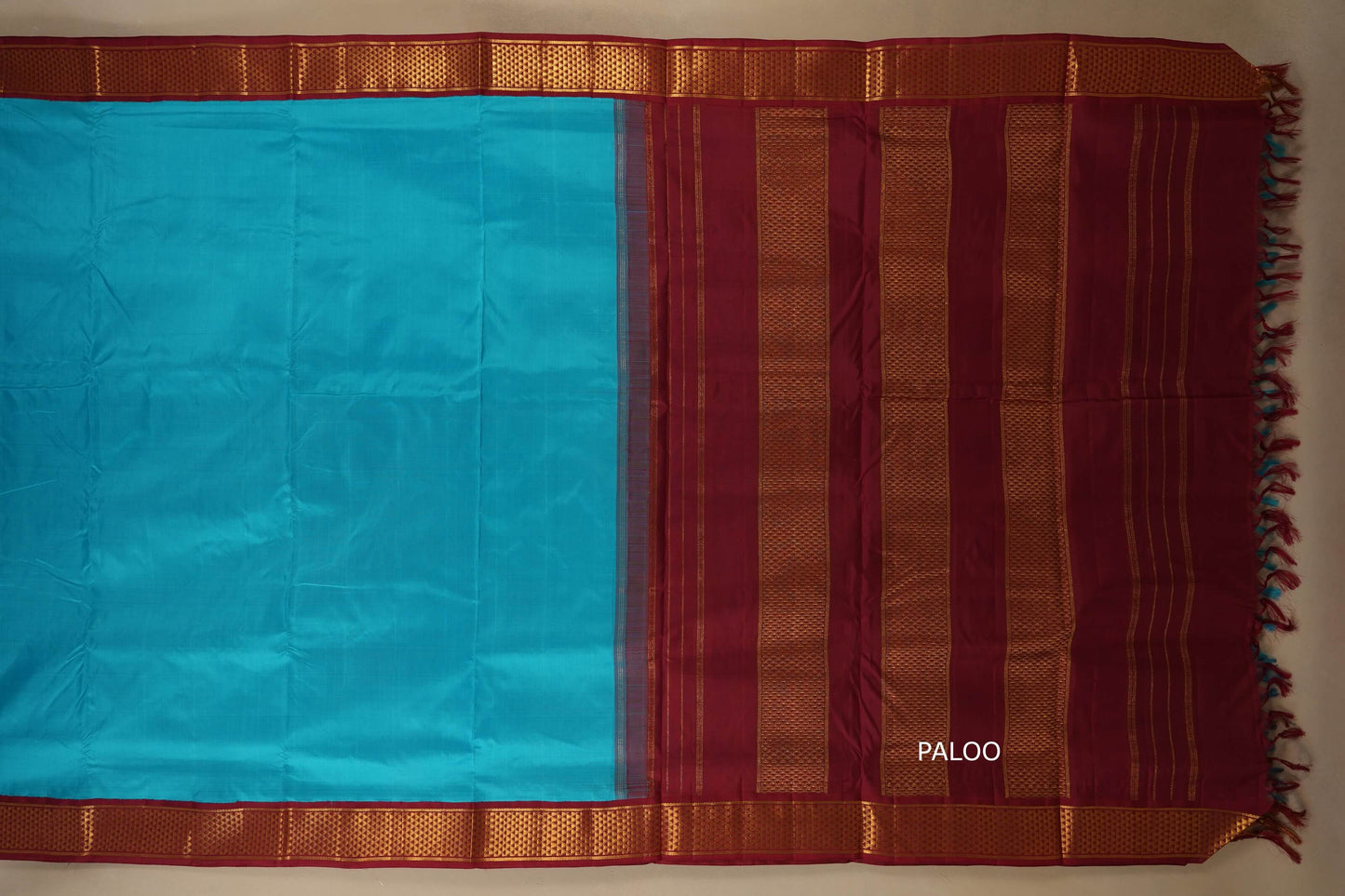 ten yards madisar silk saree paloo