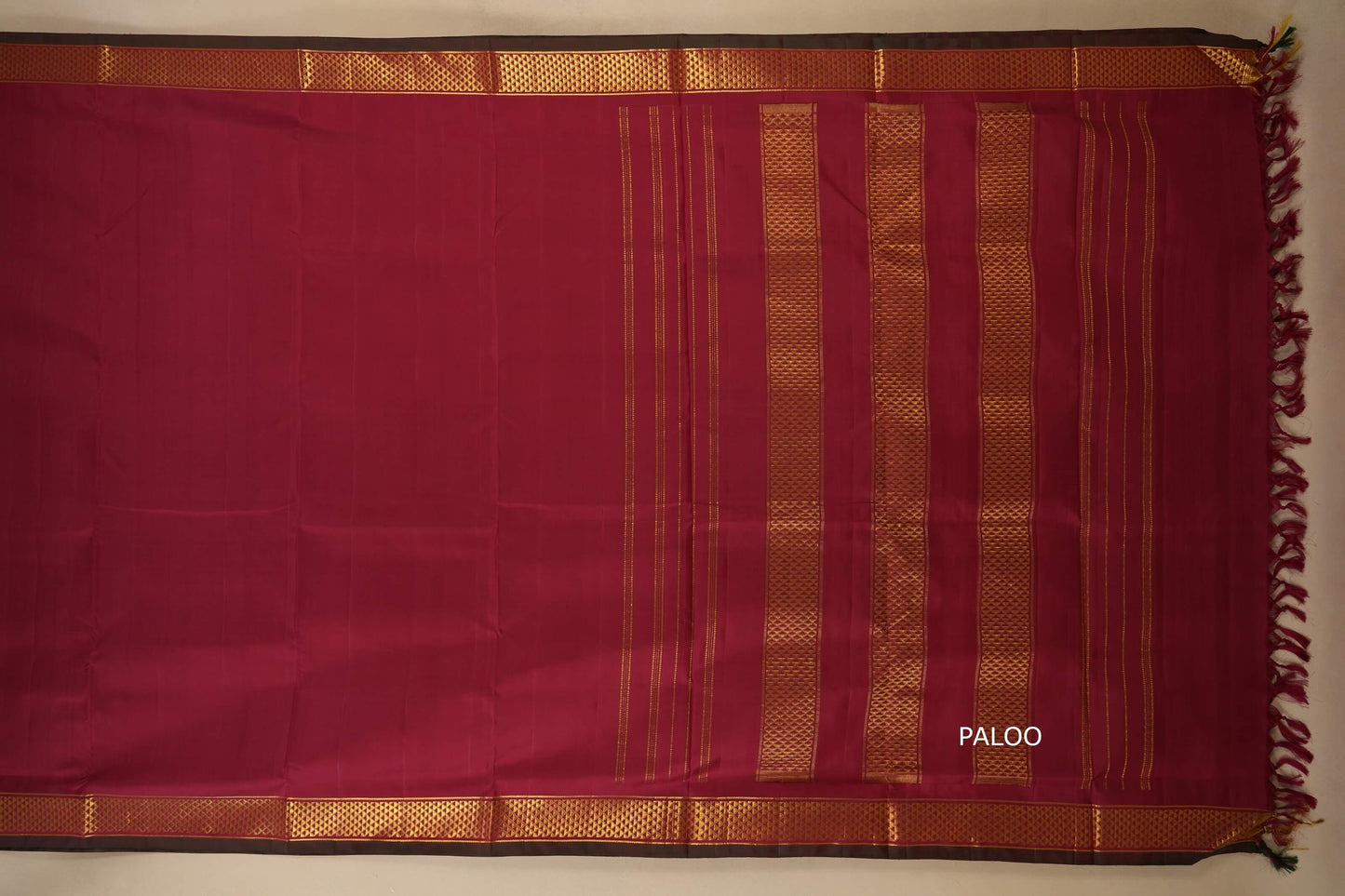 ten yards madisar silk saree paloo