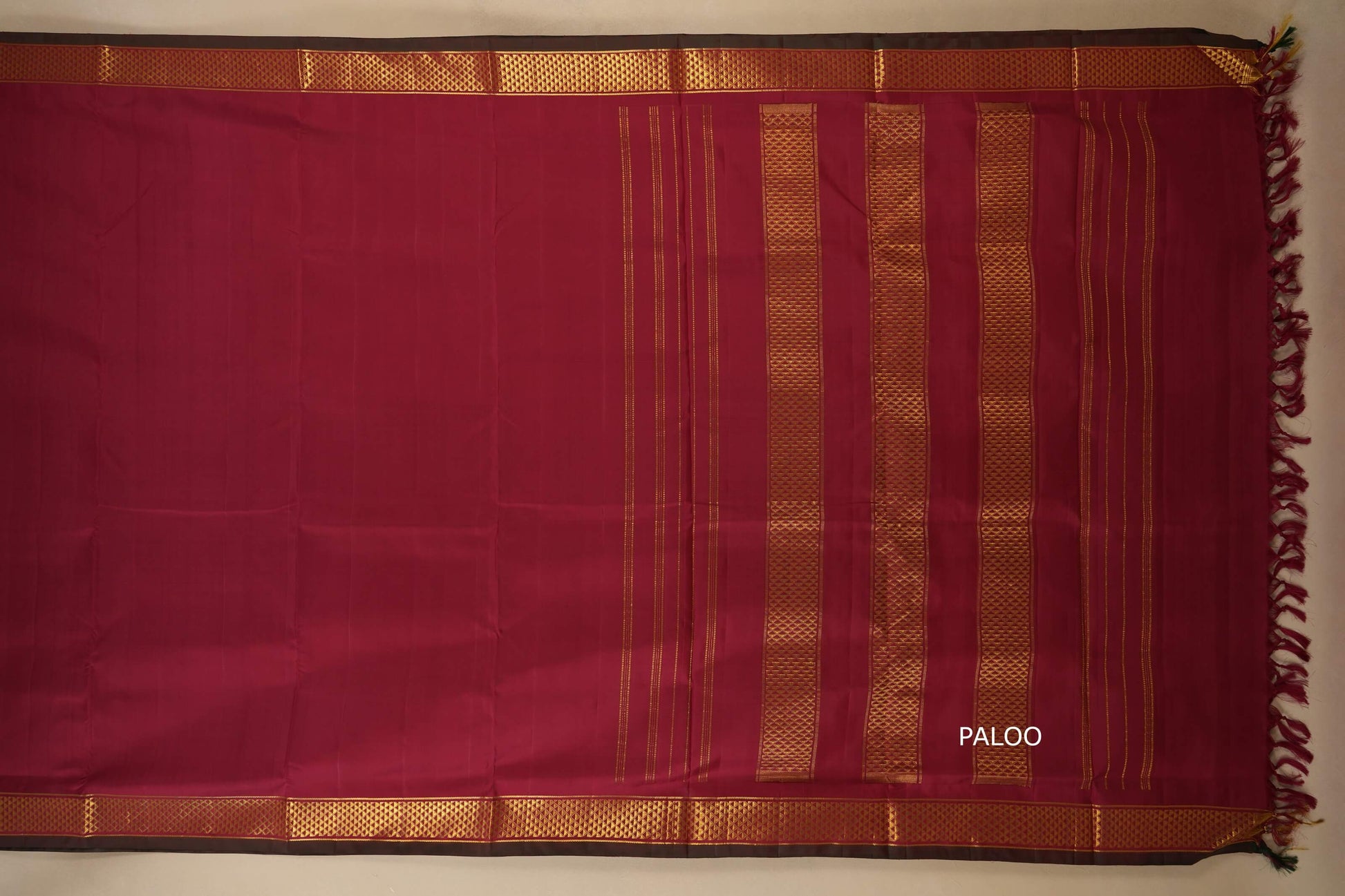 ten yards madisar silk saree paloo