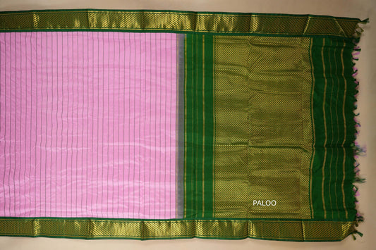 ten yards madisar silk saree paloo