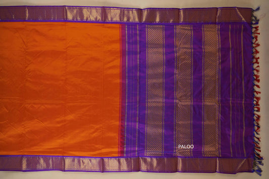ten yards madisar silk saree paloo