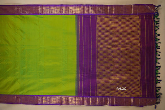 ten yards madisar silk saree paloo
