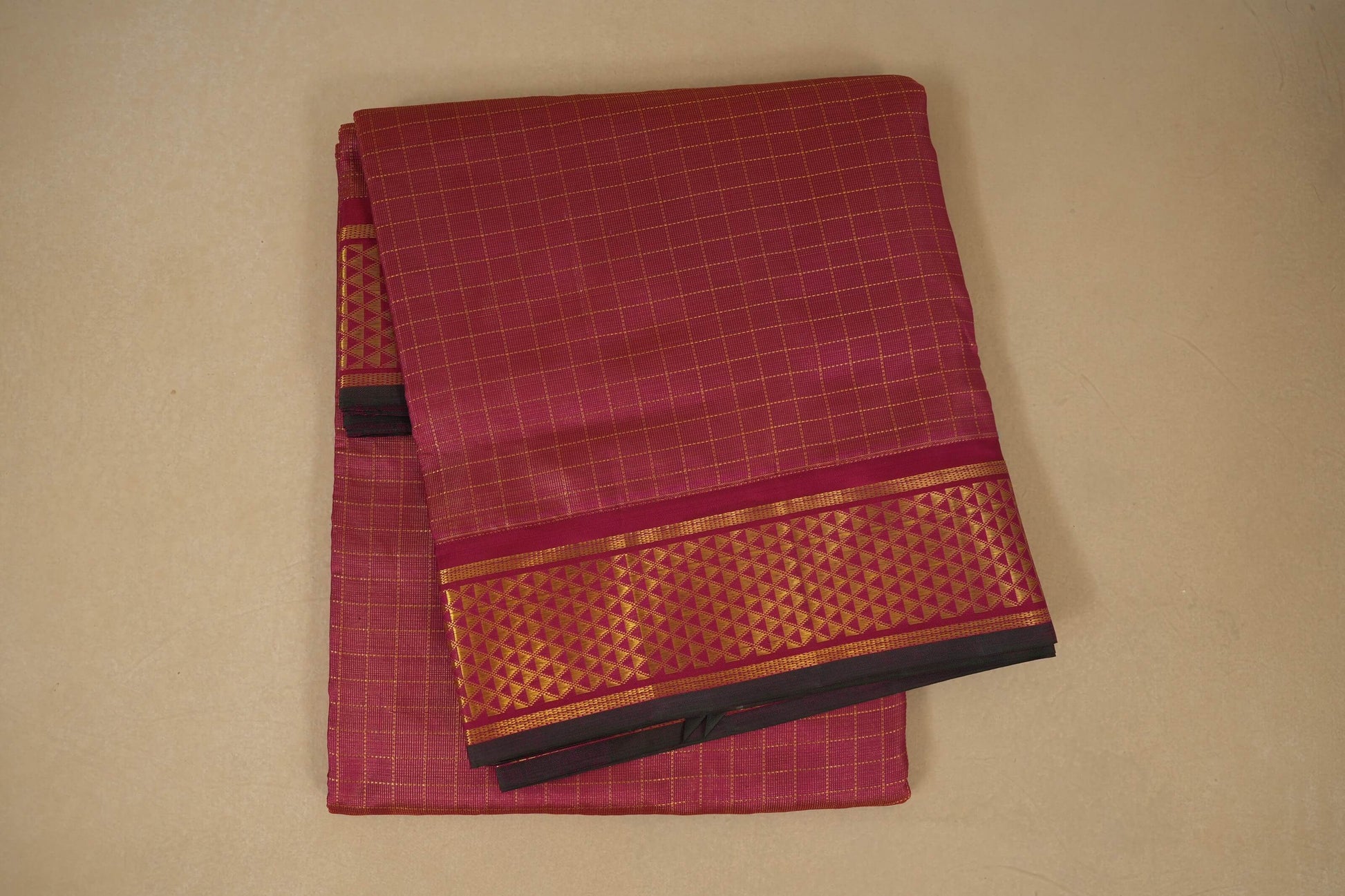 Tissue ten yards madisar silk saree