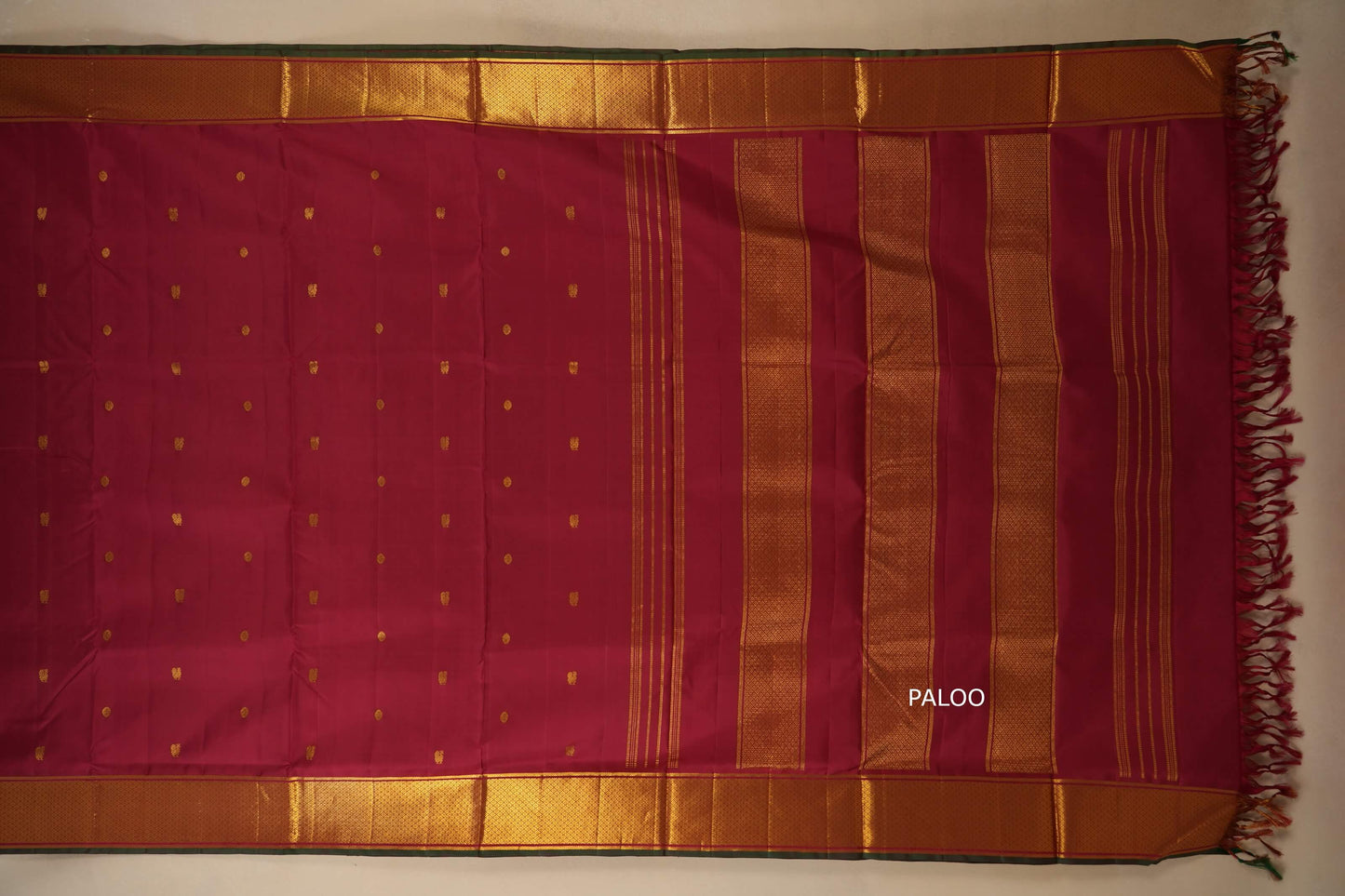 ten yards madisar silk saree paloo