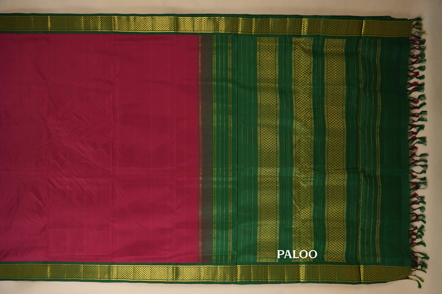 ten yards madisar silk saree paloo