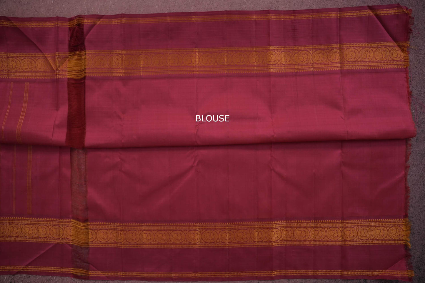 Mustard Kanjivaram Silk Saree SS6459
