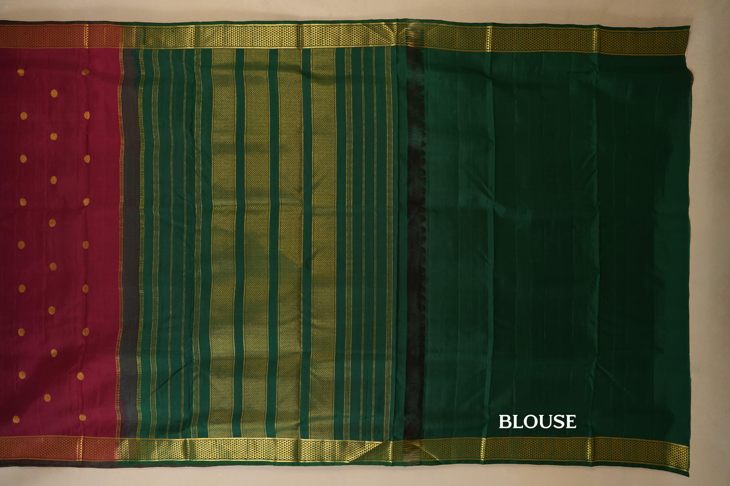 ten yards madisar silk saree blouse