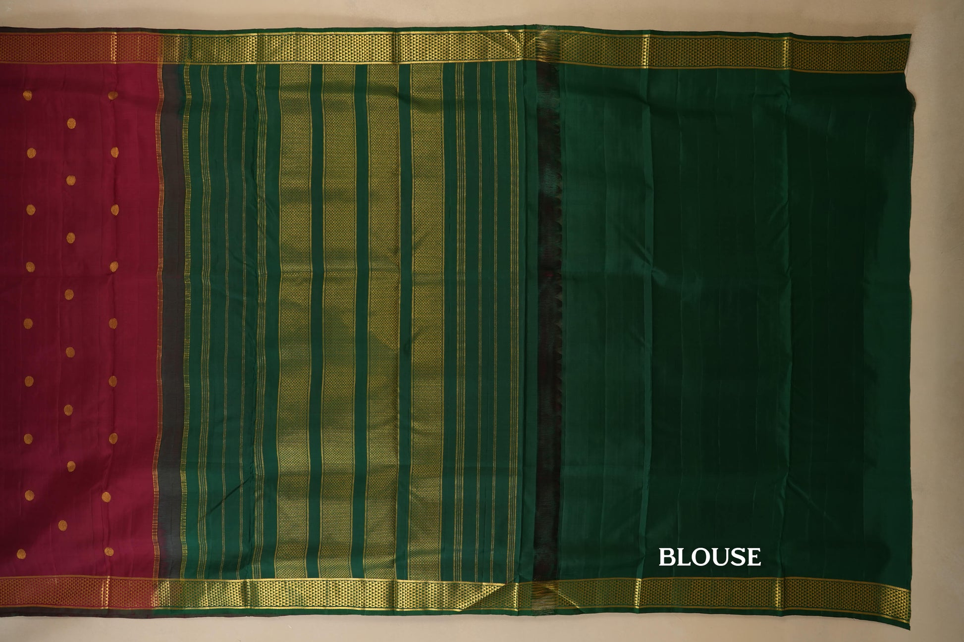 ten yards madisar silk saree blouse